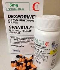 Dexedrine Spansule 5mg (Dextroamphetamine sulfate)
