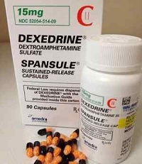Dexedrine Spansule 15mg (Dextroamphetamine sulfate)
